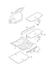 5TD863717-Carpet, trunk lid
