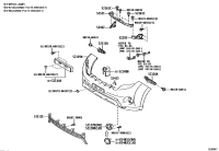 5210260270-SUPPORT SUB-ASSY, FRONT BUMPER SIDE, RH