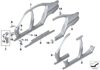 41217295237-Pillar assy-qtr lh