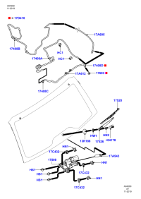 4M51A17402DA-BLADE ASSY - WIPER LHD
