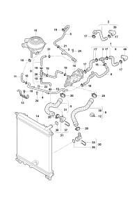 2QD122073-WATER HOSE