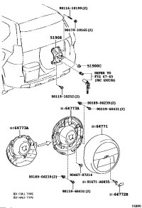 6477260010G1-PAD, SPARE WHEEL