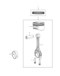 5184111AF-Bearing connrod 0.003mm see note