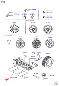 8V2117080AD-Jack assy-roof height