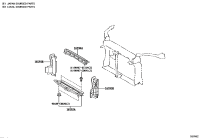 16594F2150-GUIDE RADIATOR AIR