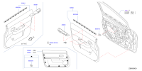 809602DT1D-Finisher-power window switch, front rh