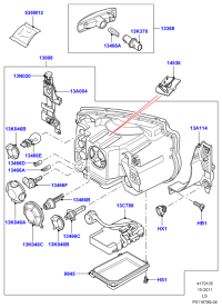 XBU500030-BRACKET-ENGINE SUPP*