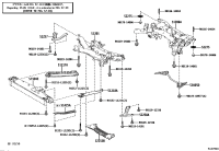 5120178010-CROSSMEMBER SUB-ASSY, FRONT SUSPENSION