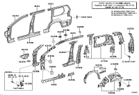 5571360060-PANEL, COWL TOP SIDE, RH