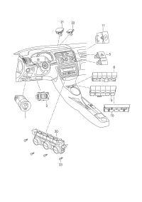 5ED941431C-Switch, multi control