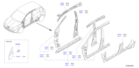 76030ED530-Body assy-side, rh