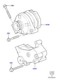 YLE500240-ALTERNATOR, 12V 80A 4PK, TOYOTA