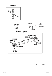 3711035A80-Shaft assy, propeller