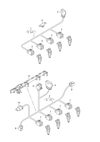 06L971627T-Harness-motor