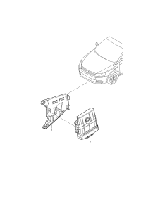 L5CG927163-Bracket, for automatic transmission control unit
