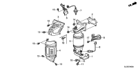 11941R40A00-Bracket, catalyst