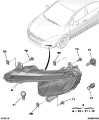 9673185980-Lamp assy