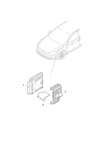 04E906027M-Control unit-gasoline