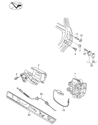 8J1837015A-AUDI TT MK2 WINDOW MECHANISM