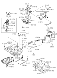314203F601-EVAPORATIVE EMISSION CANISTER