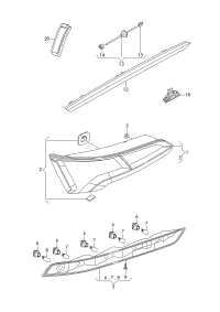 80A945093-LED taillight