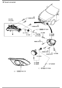 BKC351350-LAMP ASSY-FR TURN SIGNAL,RH
