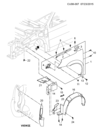 9011358-Bush, fr. wheel