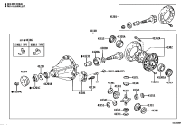 4111060A21-CARRIER ASSY, DIFFERENTIAL, REAR