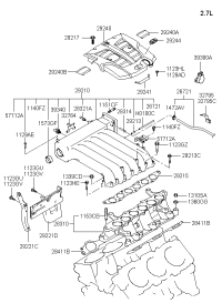2841126600-GASKET-INTAKE MANIFOLD