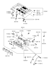 2831023870-MANIFOLD INTAKE