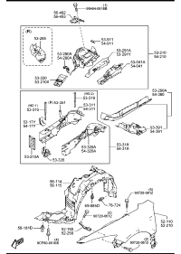GV7D56130-LINER, FRONT FENDER, RH