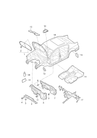 L19G863831-Damper assy-hood