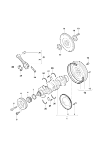 06A105021AJ-CRANKSHAFT