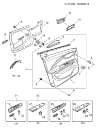 5483739-Weatherstrip (part of 1), door