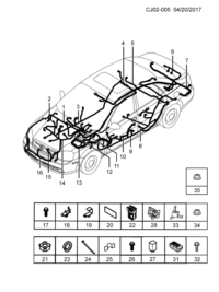 5493415-Harness, instrument panel (incl. 28)