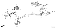 18210TKNH00-PIPE A,EXHAUST