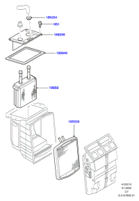 3N2119850AA-EVAPORATOR ASSY-COOLER