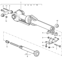 99742102001-PORSCHE CAYENNE CARDAN SHAFT