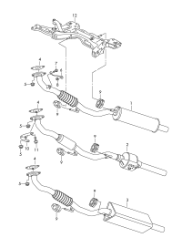 6RD253059C-Pipe assy, exhaust
