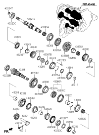4326028520-GEAR ASSY-3RD SPEED