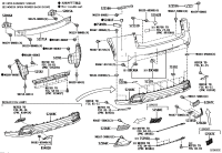 5201578010-ARM SUB-ASSY, REAR BUMPER, RH