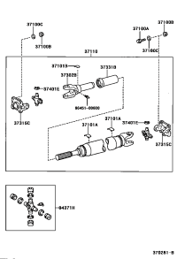 371106A520-SHAFT ASSY, PROPELLER