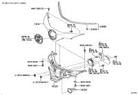 52521F4060-RETAINER FR BUMPER