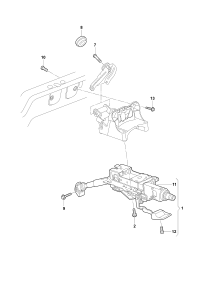 5ND419502A-COLUMN ASSY