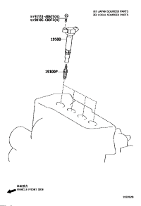 90919C1001-PLUG, SPARK