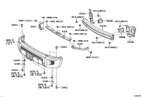 521310C040-REINFORCEMENT, FRONT BUMPER