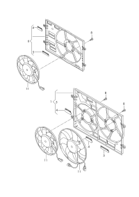 3Q0121203D-Radiator, fan