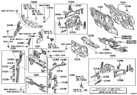 5254558030-SEAL, FRONT BUMPER SIDE, NO.2 RH