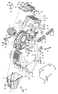 7L0820024-Evaporator housing