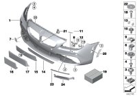 51117400518-Cover towing hook